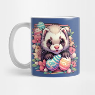 Ferociously Cute Easter Ferret Mug